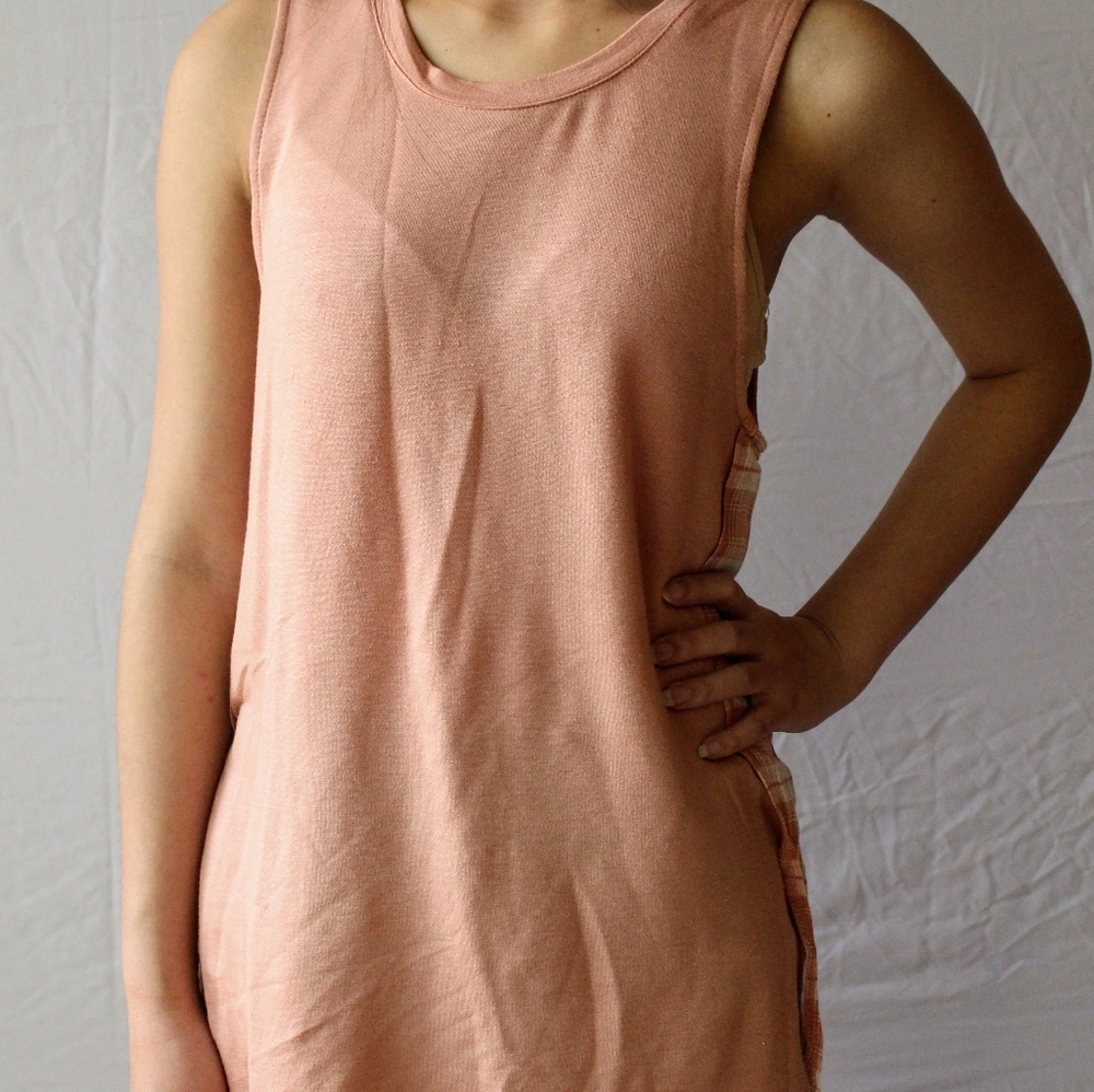 CELEBRITY PINK Pink Gingham Tank - Picture 2 of 6